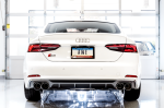 AWE Tuning Audi B9 S4 Track Edition Exhaust - Non-Resonated (Silver 102mm Tips) For Cheap