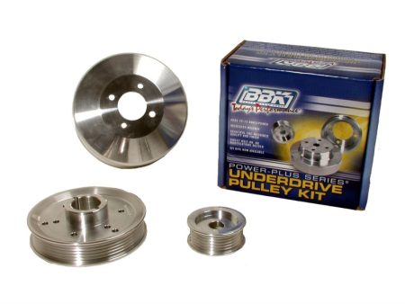 BBK 96-01 Mustang 4.6 GT Cobra Underdrive Pulley Kit - Lightweight CNC Billet Aluminum (3pc) Discount