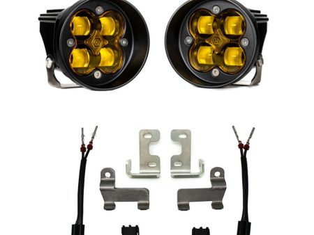 Baja Designs 2016+ Toyota RAV4 Squadron Fog Light Pocket Kit -Amber Online now