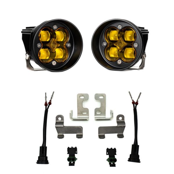 Baja Designs 2016+ Toyota RAV4 Squadron Fog Light Pocket Kit -Amber Online now