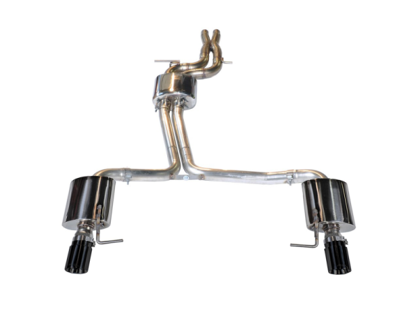 AWE Tuning Audi C7 A7 3.0T Touring Edition Exhaust - Dual Outlet Diamond Black Tips For Discount