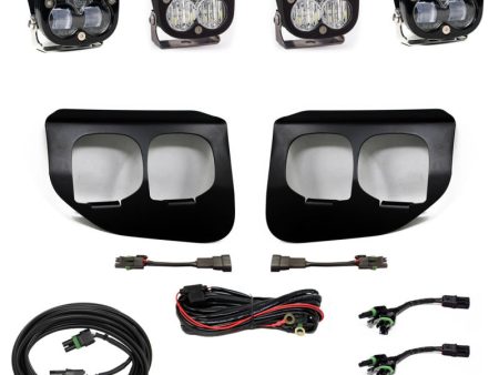 Baja Designs Ford Super Duty (20-On) Fog Lights Dual FPK SAE Sport DC Baja Designs For Sale