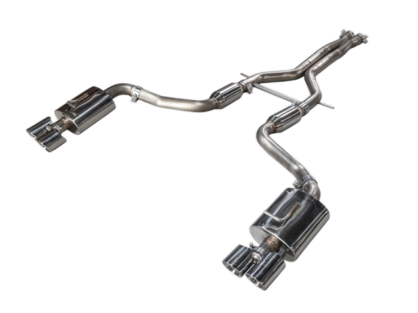 AWE Tuning Porsche Panamera S 4S Touring Edition Exhaust System - Polished Silver Tips Sale