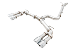 AWE Tuning Audi 8V S3 Track Edition Exhaust w Chrome Silver Tips 102mm Online Sale