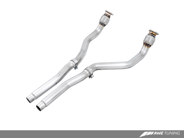 AWE Tuning Audi B8 3.0T Non-Resonated Downpipes for S4   S5 Online Sale