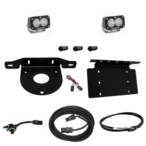 Baja Designs 2021+ Ford Bronco Dual S2 Sport W C Reverse Kit w Lic Plate w Upfitter on Sale