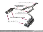 AWE Tuning Panamera 2 4 Track Edition Exhaust (2014+) - w Chrome Silver Tips Sale