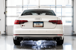 AWE Tuning Audi B9 S5 Sportback Touring Edition Exhaust - Non-Resonated (Black 102mm Tips) Hot on Sale