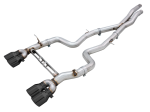 AWE Tuning BMW F8X M3 M4 Track Edition Catback Exhaust - Diamond Black Tips Online