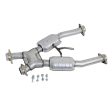 BBK 94-95 Mustang 5.0 Short Mid X Pipe With Catalytic Converters 2-1 2 For BBK Long Tube Headers Cheap