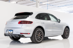 AWE Tuning Porsche Macan Track Edition Exhaust System - Diamond Black 102mm Tips Online Sale