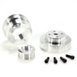 BBK 86-93 Mustang 5.0 Underdrive Pulley Kit - Lightweight CNC Billet Aluminum (3pc) on Sale