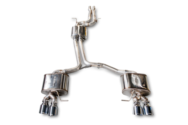 AWE Tuning Audi 8R SQ5 Touring Edition Exhaust - Quad Outlet Chrome Silver Tips Discount