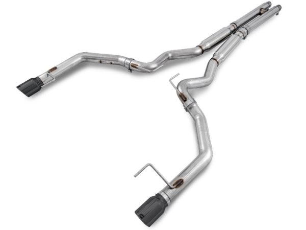 AWE Tuning S550 Mustang GT Cat-back Exhaust - Track Edition (Diamond Black Tips) Online