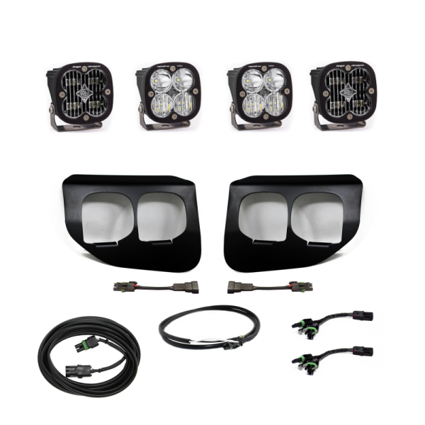 Baja Designs Ford Super Duty (20-On) Fog Lights Dual FPK SAE Pro DC Baja Designs w Upfitter For Cheap