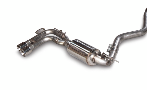 AWE Tuning BMW F3X N20 N26 328i 428i Touring Edition Exhaust Quad Outlet - 80mm Chrome Silver Tips Cheap