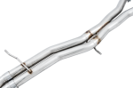 AWE Tuning Audi B9 S5 Sportback Touring Edition Exhaust - Non-Resonated (Black 102mm Tips) Hot on Sale