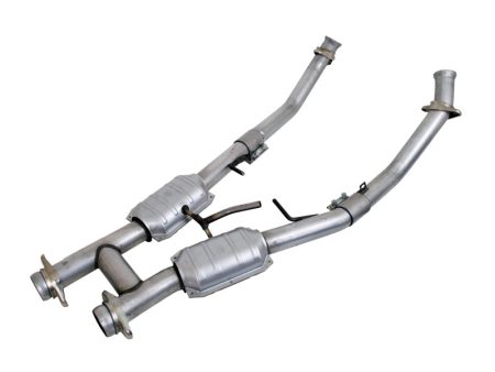 BBK 94-95 Mustang 5.0 High Flow H Pipe With Catalytic Converters - 2-1 2 Online Hot Sale