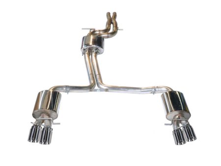 AWE Tuning Audi B8.5 S5 3.0T Touring Edition Exhaust System - Polished Silver Tips (102mm) For Cheap