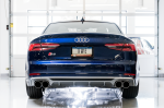 AWE Tuning Audi B9 S5 3.0T Touring Edition Exhaust - Chrome Silver Tips (102mm) Online now