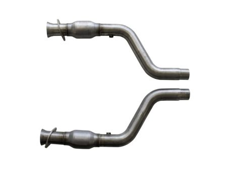 BBK 05-15 Dodge Challenger Charger Short Mid X Pipe w Catalytic Converters 2-3 4 For LT Headers Cheap