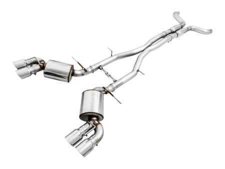 AWE Tuning 16-19 Chevy Camaro SS Res Cat-Back Exhaust -Touring Edition (Quad Chrome Silver Tips) Discount