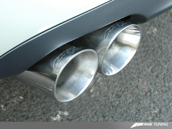 AWE Tuning Audi B7 S4 Touring Edition Exhaust - Polished Silver Tips Hot on Sale