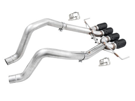 AWE Tuning 14-19 Chevy Corvette C7 Z06 ZR1 Track Edition Axle-Back Exhaust w Black Tips For Discount