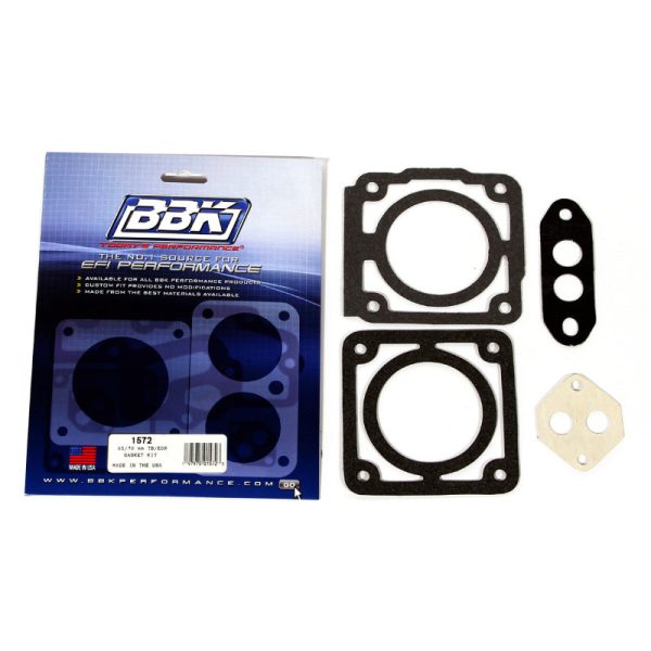 BBK 86-93 Mustang 5.0 65 70mm Throttle Body Gasket Kit Online Sale