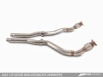 AWE Tuning Audi 8R 3.0T Non-Resonated Downpipes for Q5   SQ5 Cheap