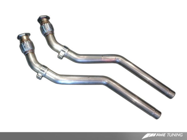 AWE Tuning Audi B8 4.2L Non-Resonated Downpipes for S5 Online Hot Sale