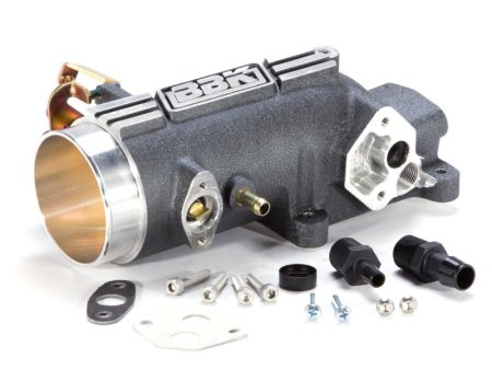 BBK 96-04 Mustang 4.6 GT 78mm Throttle Intake BBK Power Plus Series - Charcoal For Cheap