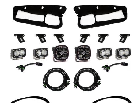 Baja Designs 2021+ Ford Bronco Clear SAE Fog Pocket Kit w Upfitter Hot on Sale