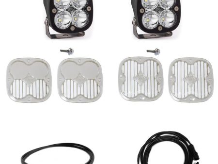 Baja Designs 2021+ Ford Bronco A Piller Light Kit Squadron Pro Spot w Upfitter For Discount