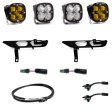 Baja Designs 21-22 Ford F-150 Squadron SAE Amber Pro DC Up w  DRL Fog Pocket Light Kit For Discount