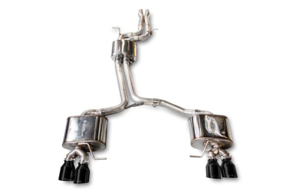 AWE Tuning Audi 8R SQ5 Touring Edition Exhaust - Quad Outlet Diamond Black Tips Supply