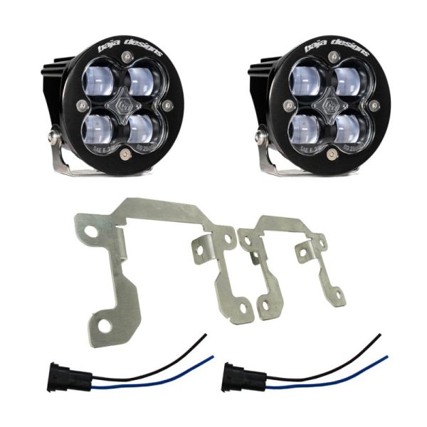 Baja Designs Ford Subaru SAE Squadron Fog Light Pocket Kit - White Cheap