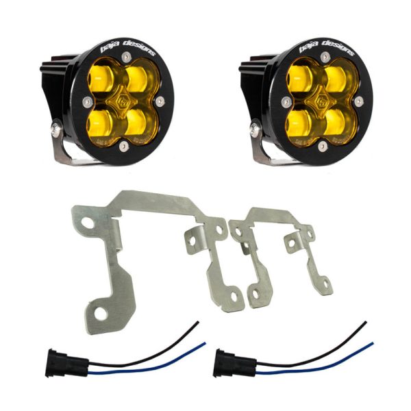 Baja Designs Ford Subaru SAE Squadron Fog Light Pocket Kit - Amber Discount