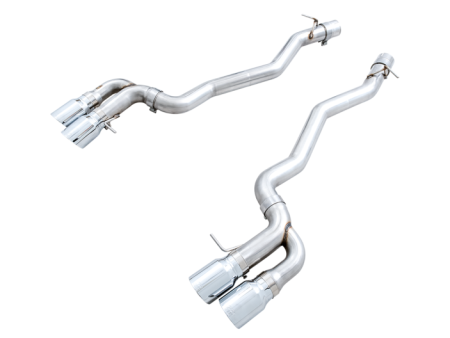 AWE Tuning 18-19 BMW M5 (F90) 4.4T AWD Axle-back Exhaust - Track Edition (Chrome Silver Tips) Discount