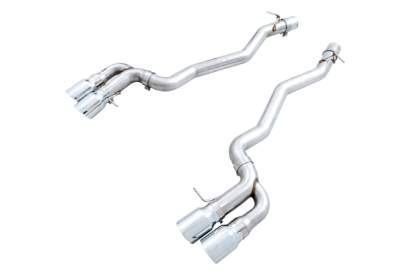 AWE Tuning 18-19 BMW M5 (F90) 4.4T AWD Axle-back Exhaust - Track Edition (Chrome Silver Tips) Discount