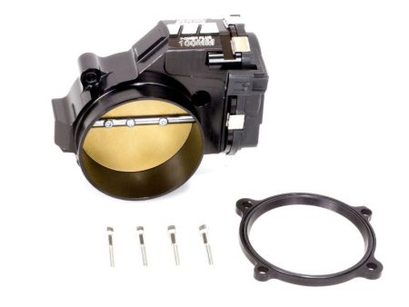 BBK 15-20 Dodge Hellcat 6.2L 100mm Black Billet Series Throttle Body For Discount