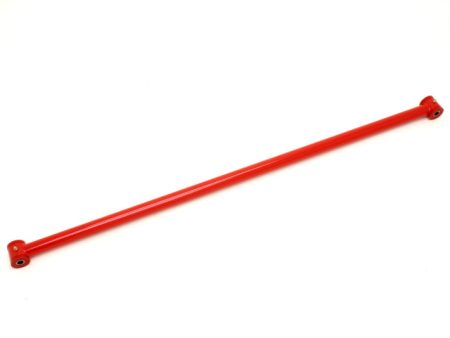 BMR 82-02 3rd Gen F-Body Non-Adj. Chrome Moly Panhard Rod (Polyurethane) - Red Fashion