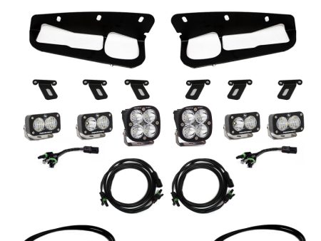 Baja Designs 2021+ Ford Bronco Fog Pocket Kit 21-Up Sportsmen w Upfitter For Cheap