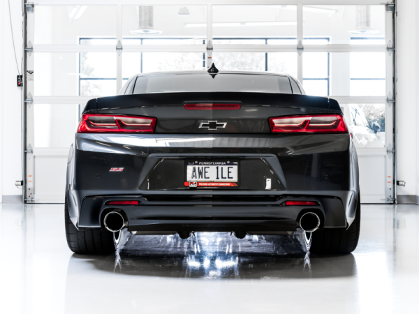 AWE Tuning 16-19 Chevrolet Camaro SS Axle-back Exhaust - Track Edition (Chrome Silver Tips) Online Sale