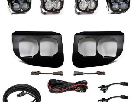 Baja Designs Ford Super Duty (20-On) Fog Lights Dual FPK SAE Pro DC Baja Designs Online now