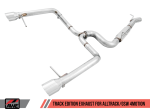 AWE Tuning VW MK7 Golf Alltrack Sportwagen 4Motion Track Edition Exhaust - Polished Silver Tips Cheap