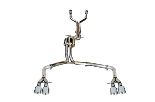 AWE Tuning Audi C7   C7.5 S6 4.0T Track Edition Exhaust - Chrome Silver Tips Sale