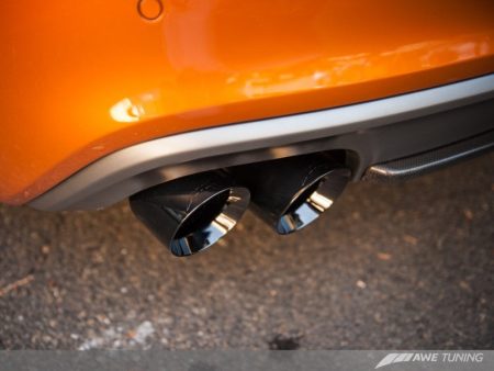 AWE Tuning Audi B8.5 S5 3.0T Track Edition Exhaust - Diamond Black Tips (90mm) Sale