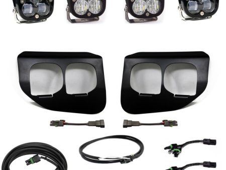 Baja Designs Ford Super Duty (20-On) Fog Lights Dual FPK SAE Sport DC Baja Designs w Upfitter Discount