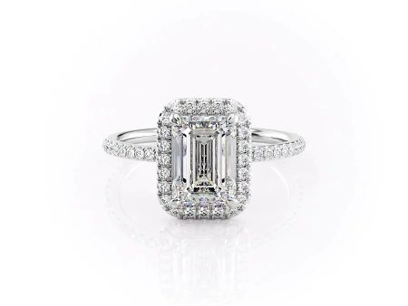 The Michelle Set With A 3 Carat Emerald Lab Diamond Online